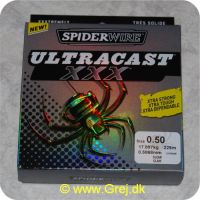 022021063666 - Spidewire Ultracast XXX - 0,50mm - 225 meter - klar - 17,9 kg