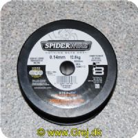 022021657087 - SpiderWIRE Stealth Smooth - Fletline 0.14 mm - 12.5 kg - Hvid - Pr. meter