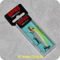 022677000275 - Rapala Original wobler - 5cm - 3g - Silver Fl Chartreuse