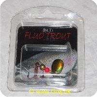 0726658000789 - DLT Fluo Trout - Silver - Lille let spinner til UL-stang