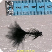 1319 - Fritz Streamer Str. 6 Bead Eye Bugger Black