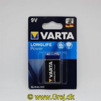 4008496559862 - 9V Batteri - Varta