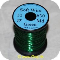 5704041100839 - UNI Soft Wire - grøn - 10 g - # 30 Md - Meget blød og stærk kobberwire