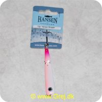 5706301456588 - Hansen Stripper 12 gram - Pink Pig - Pink/hvid m/sorte prikker