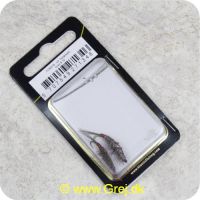 5707549271346 - Unique Flies - 2 stk. pakke - Tangloppe Grey TMC 200R #10