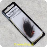 5707549271636 - Unique Flies - 2 stk. pakke - Black n Copper Tube Plast 1 tomme