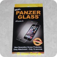 5711724010118 - Panzer glass til iPhone 6 - Rigtig stærkt panzer glass som beskytter godt