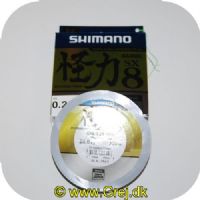 712649216208 - Shimano Kairiki SX8 0.28mm - Brudstyrke:28 kg - 300 meter