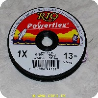 730884220071 - Rio Powerflex Tippet Forfang - 1X - 5.9kg - 27.4m