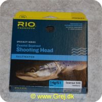 730884522540 - Rio Coastal Seatrout Shooting Head Hover Saltwater - Klasse 5/6 - 14g/S1