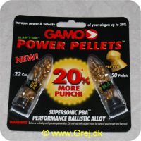 793676024783 - Gamo Power Pellets (20% mere slag) - 50 stk. - 5.5mm