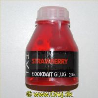8717009845601 - Shimano TX1 - Strawberry - Hookbait Glug - 200ml - Til f.eks. karpefiskeri