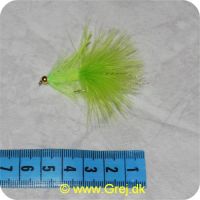 FL00117 - Unique Flies - UF Dog Nobbler - Flou. grøn