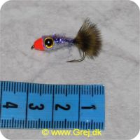 FL00134 - Unique Flies - UF Pellet Fish UV - Pink/hvid