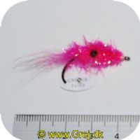 FL00607 - Seatrout Flies 2 - UF Chenille Rejen - str. 4 - Farve: Pink