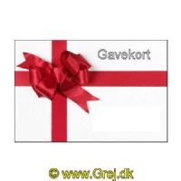 GAVEK1000 - Gavekort til Grej.dk butikken og Filskov Fiskesø - Værdi kr. 1000,-