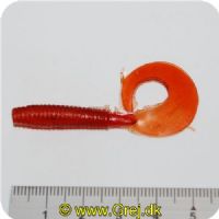 JIG60RO - Jig haler - En livlig Jig Hale. Halerne er 60 mm - Farve : Rød/Orange