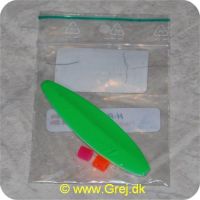 PTFB11GL10 - Gennemløber - Fladbuk - 10 gram - F.Grøn/Hvid Perlemor