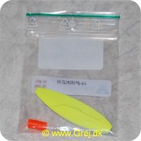 PTSK07GL10 - Gennemløber - Skrue - 10 gram - F.Gul/Hvid Perlemor