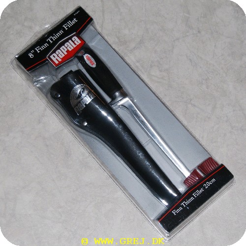 022677073668 - Rapala smal filetkniv med kniv sliber og bælte holder - 20 cm