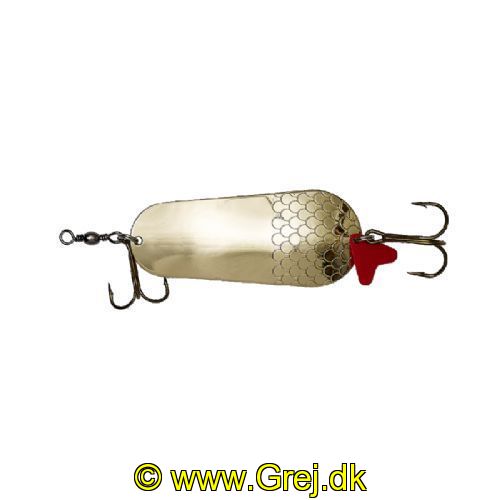 4044641057357 - Dam Effzett Standard Spoon - Ske-blink 60 gram - Lengde: 10cm - Gold/Guld
