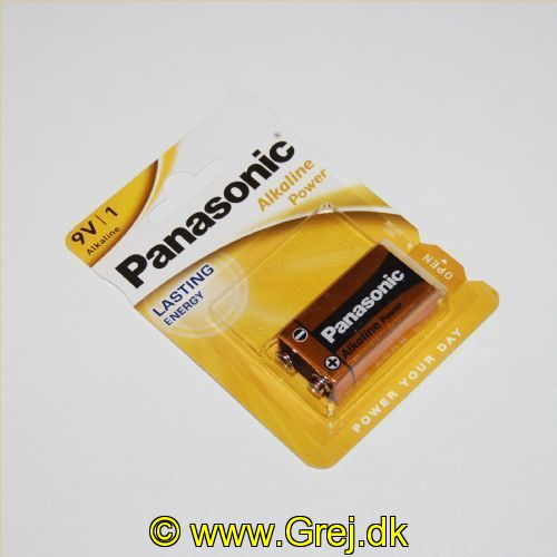 5410853039303 - 9V Batteri - Panasonic