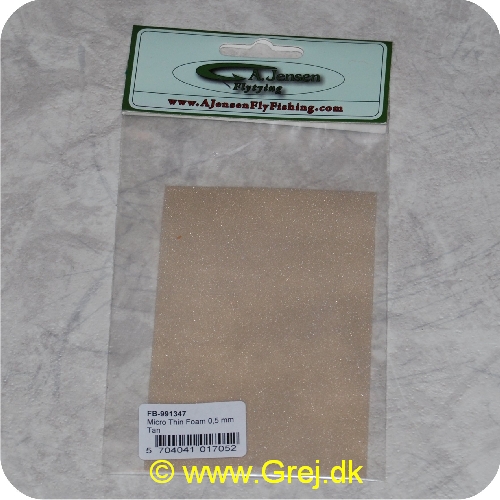 5704041017052 - Micro Thin Foam 0,5 mm  Tan