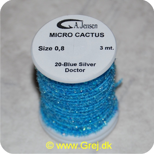 5704041018622 - Micro Cactus Chenille - Doctor Blue - 3 meter - Size 0,8