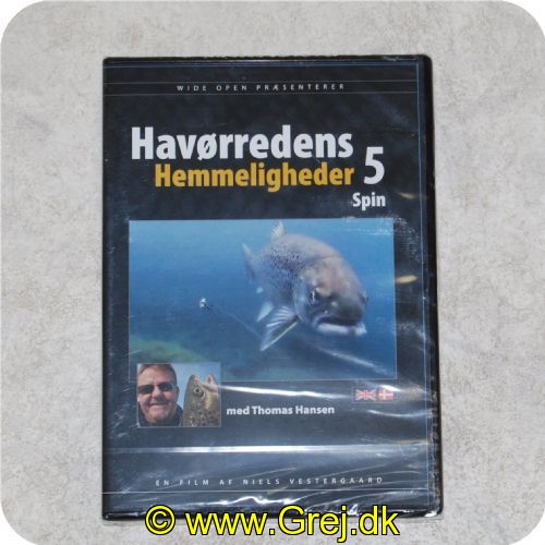 9788791062605 - DVD: Havørredens Hemmeligheder 5 Spin af Niels Vestergaard med Thomas Hansen - 1 timer 23 min. - Filmen er fyldt med nye tips - Masser af fiskeaction og fantastiske undervands-optagelser. som giver helt ny viden om havørredens liv