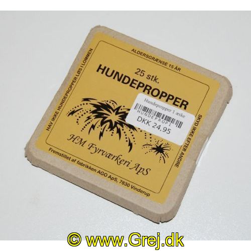 HUNDEPROP1 - Hundepropper - 1 pakke af 25 stk pr. pakke