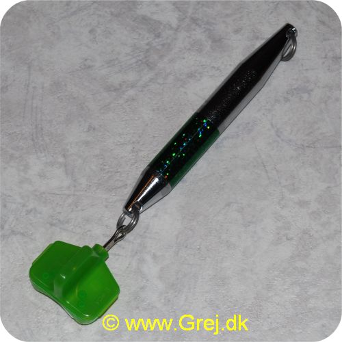 SPEEDY200G - Speedy Pirke med krogkappe - 200 gram - Grøn