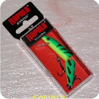 022677003153 - Rapala Jointed - Firetiger - 7 cm Flydende - Arbejdsdybde: 1.2 - 1.8m