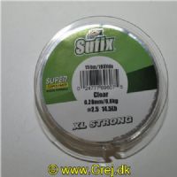 024777696075 - Sufix - XL Strong - 150 meter - 0,28 mm/6,6 kg. - Klar line