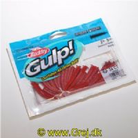 028632223673 - Berkley Saltvands Gulp - 5 cm lange Sandworm Neris - Bloody - 24 stk