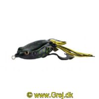 4005652111346 - Killer Frog - Længde:12cm. - Vægt:15g. - Farve:Sort - Baittype:Swimming - 001 3650 007<br>Very realistic imitation of a small frog. Swimming. With weed protection hook.