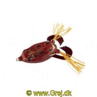 4005652148045 - Killer Frog - Længde:12cm. - Vægt:15g. - Farve:Brun - Baittype:Swimming - 001 3650 002<br>Very realistic imitation of a small frog. Swimming. With weed protection hook.