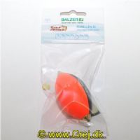 4005652155104 - Trout Attack, trout egg flåd - Vægt:25g. - 001 6049 025<br>Developed for surface fishing for trouts. Guarantees long casts and even at long distance a good visibility. Available from 10 to 25g. On each package is a self assembly manual.