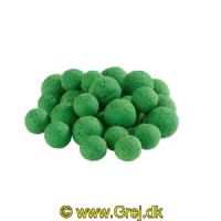 4005652820811 - MK Booster Ball Pop Ups mix, 15/20mm - Farve:Grøn - Smag/duft:Halibut/Shrimp - 001 8596 002<br>Matze’s pop-ups in the same colours as the Booster Balls, and then again as flamboyant fluo versions, are guaranteed to attract the attention of the moss backs. Let the pop-up float 5-10cm above the ground. For longer rigs you can adjust the height with split shot lead or putty. Try also the snowman sassembly. A Robin Red Monstercrab boilie followed by a pop up gives a super catchy double-bait that strikes heavily. Now new: You will find 15mm and 20mm balls so that you can always act flexibly. No matter whether one 20 or two 15mm or a snowman, from a 20-size basic boilie and a 15 size pop-up, they are all possibilities that are open to you. The suitable dips are equally well suitable both for the pop-ups and for the basic boilies.