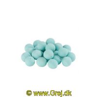 4005652820835 - MK Booster Ball Pop Ups mix, 15/20mm - Farve:Fluo. Blå - Smag/duft:White Bread/Potato - 001 8596 004<br>Matze’s pop-ups in the same colours as the Booster Balls, and then again as flamboyant fluo versions, are guaranteed to attract the attention of the moss backs. Let the pop-up float 5-10cm above the ground. For longer rigs you can adjust the height with split shot lead or putty. Try also the snowman sassembly. A Robin Red Monstercrab boilie followed by a pop up gives a super catchy double-bait that strikes heavily. Now new: You will find 15mm and 20mm balls so that you can always act flexibly. No matter whether one 20 or two 15mm or a snowman, from a 20-size basic boilie and a 15 size pop-up, they are all possibilities that are open to you. The suitable dips are equally well suitable both for the pop-ups and for the basic boilies.