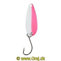 4005652821603 - Pro Staff Series Swindler Spoon - 30mm. - Vægt:2.3g. - Farve:Hvid/pink, UV - 001 6067 208