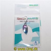 4005652830254 - Pro Staff Series Chicco spoon - 20mm. - Vægt:0.8g. - Farve:Blue-Silver-Glitter, UV - 001 6082 002