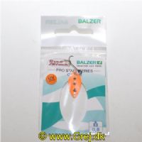 4005652830285 - Pro Staff Series Chicco spoon - 20mm. - Vægt:0.8g. - Farve:Orange-Black Spots, UV - 001 6082 005