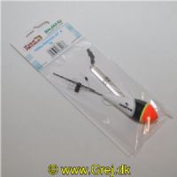 4005652839066 - Trout Attack, A. Slim Jim flåd med glaslod og gummistoppere - Vægt:5g. - 001 6090 005<br>First-class float sets consisting of high-quality trout floats with small bodies, matching glass weights, triple swivels and line stoppers.