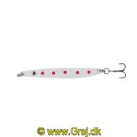 4005652855714 - Colonel Z havørred spoon, UV - 9mm. - Vægt:18g. - Farve:Hvid/pink spots - 001 3371 018