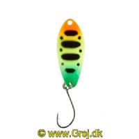 4005652856292 - Pro Staff Series Torro Spoon - 30mm. - Vægt:3.5g. - Farve:Rainbow Spots, UV - 001 6005 008