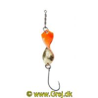 4005652856384 - Pro Staff Series Shooter Spoon - 27mm. - Vægt:2.5g. - Farve:Orange/guld, UV - 001 6041 007