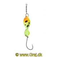 4005652856407 - Pro Staff Series Shooter Spoon - 27mm. - Vægt:2.5g. - Farve:Yellow Leopard, UV - 001 6041 009