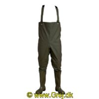 5706219096272 - ELKA waders - str. 38  - Gummisål - Oliven Grønne
Dunlop støvle
Str. 38

Waders har i mange år haft en central placering i ELKA’s produkt 
sortiment. I samarbejde med professionelle fiskere er modellerne tilpasset. så de 
opfylder kravene til sports- og havfiskeri. 
Europæiske fremstilling i den bløde og 
solide 600g. PVC/Polyester sikrer masser af 
komfort og en lang holdbarhed.  

Teknisk beskrivelse:
• 600 gr. PVC/polyester
• Vandsøjle: mm H 13000 mm