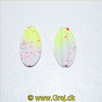 MICRO5 - Trutta Flex Micro - 2,6 gram - Hvid-Gul med pink pletter - Custom