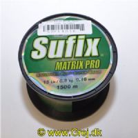 SUFIX016 - Sufix Matrix Pro fletline - 1500 meter - 0,16mm/6,8 kg